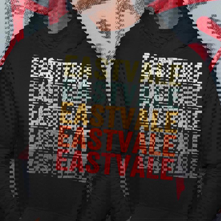 Eastvale California Eastvale Ca Retro Vintage Text Hoodie Unique Gifts