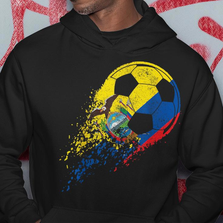 Ecuador Ecuadorian Flag Fan Pride Soccer Player Hoodie Unique Gifts