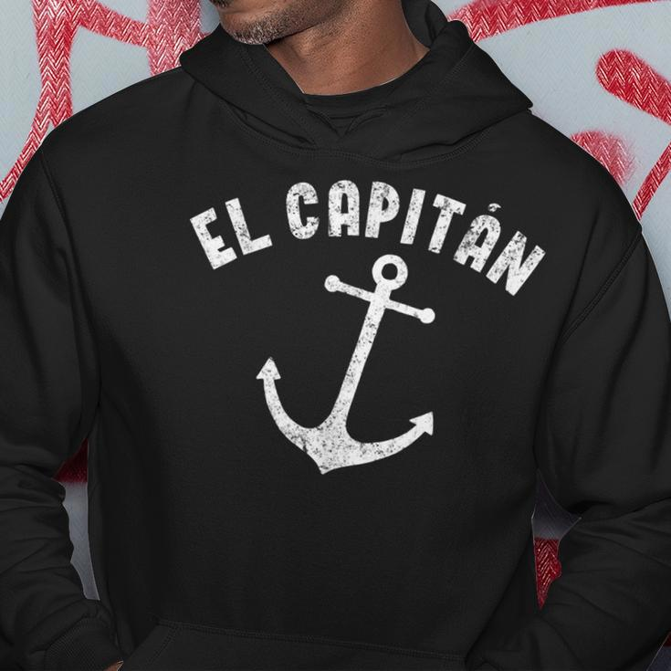 El Capitan Nautical Anchor Hoodie Unique Gifts