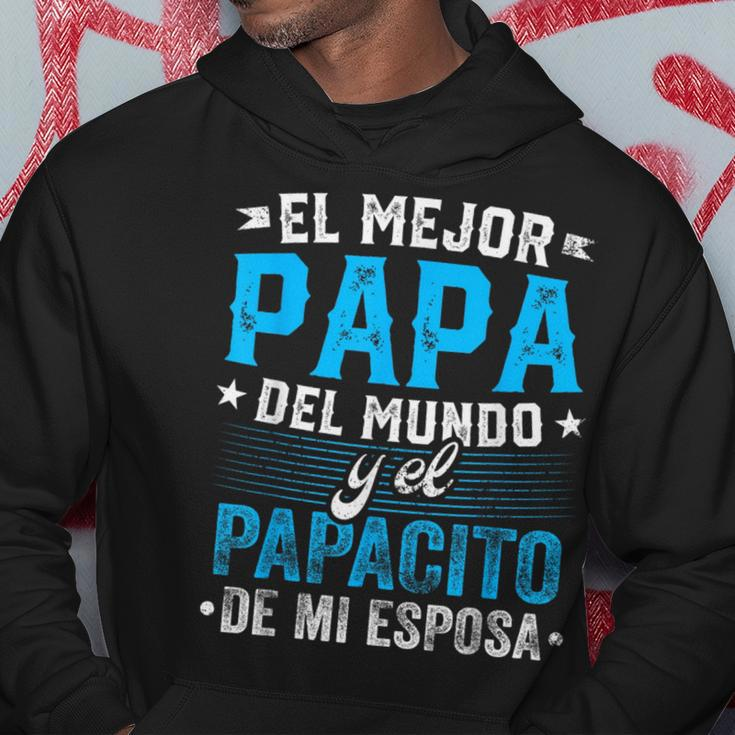 El Mejor Papa Del Mundo Camisa Para Dia Del Padre Latino Dad Hoodie Unique Gifts