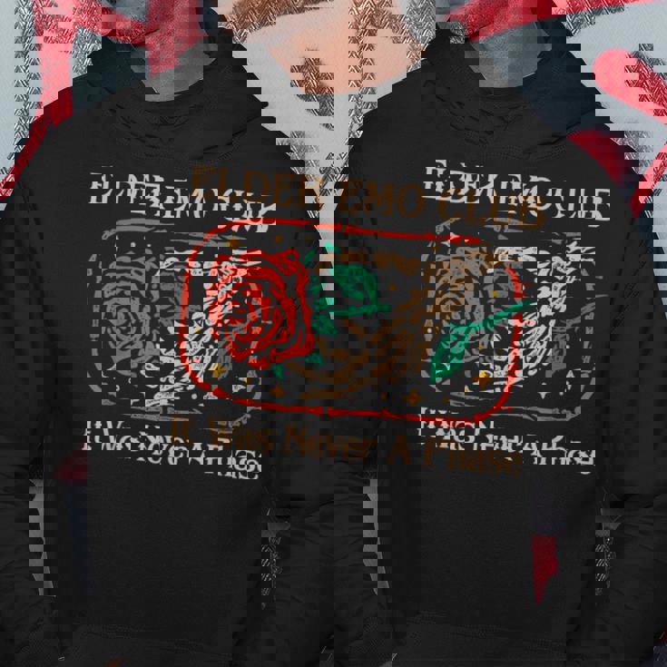 Elder Emo Club It Was Never A Phase Apparel Hoodie Personalized Gifts