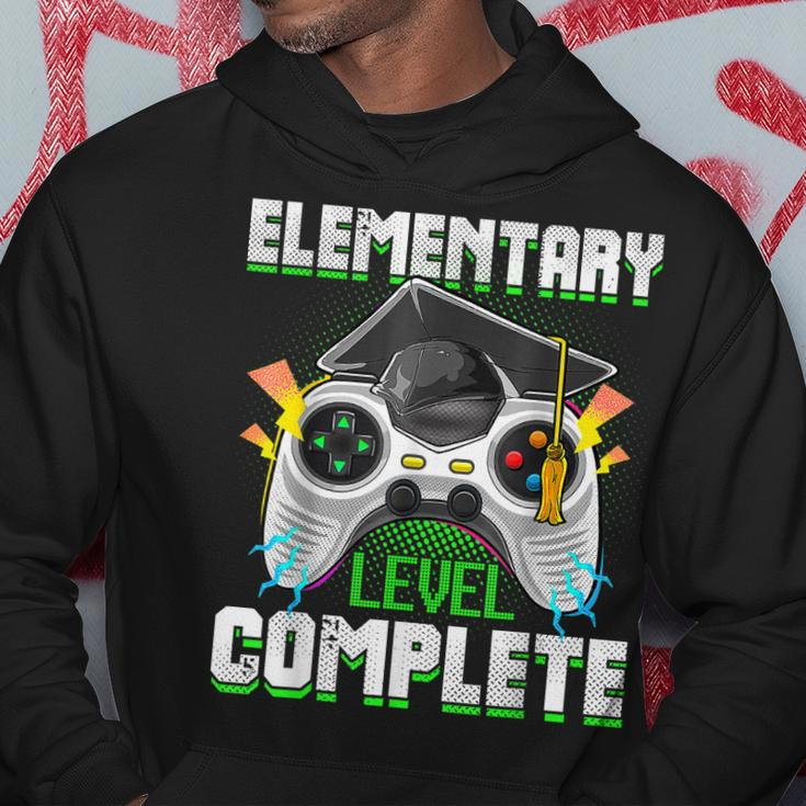 Elementary Level Complete Gamer Graduation Video Games Boys Hoodie Unique Gifts
