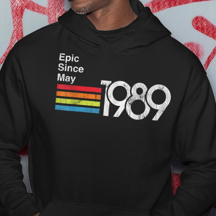 Epic Since May 1989 30Th Birthday Retro Vintage Hoodie Unique Gifts