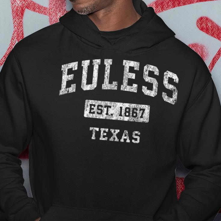 Euless Texas Tx Vintage Established Sports Hoodie Unique Gifts