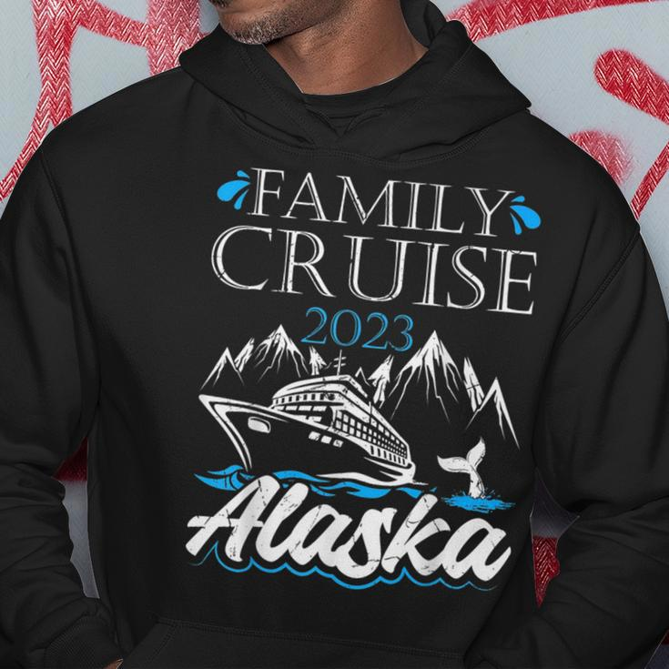 Family Cruise Alaska 2023 Matching Family Vacation Souvenir Hoodie Funny Gifts