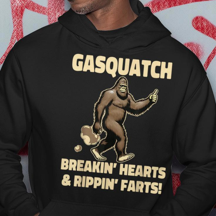 Farting Bigfoot Breaking Hearts And Ripping Farts Sasquatch Hoodie Personalized Gifts