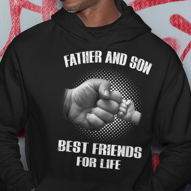 Father & Son Best Friend For Life Daddy Son Fist Bump Gift Hoodie Unique Gifts