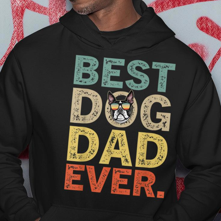 Fathers Day Gifts Boston Terrier Best Dog Dad Ever Gift For Mens Hoodie Unique Gifts