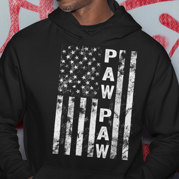 Fathers Day Paw Paw America Flag Gift For Men Hoodie Unique Gifts