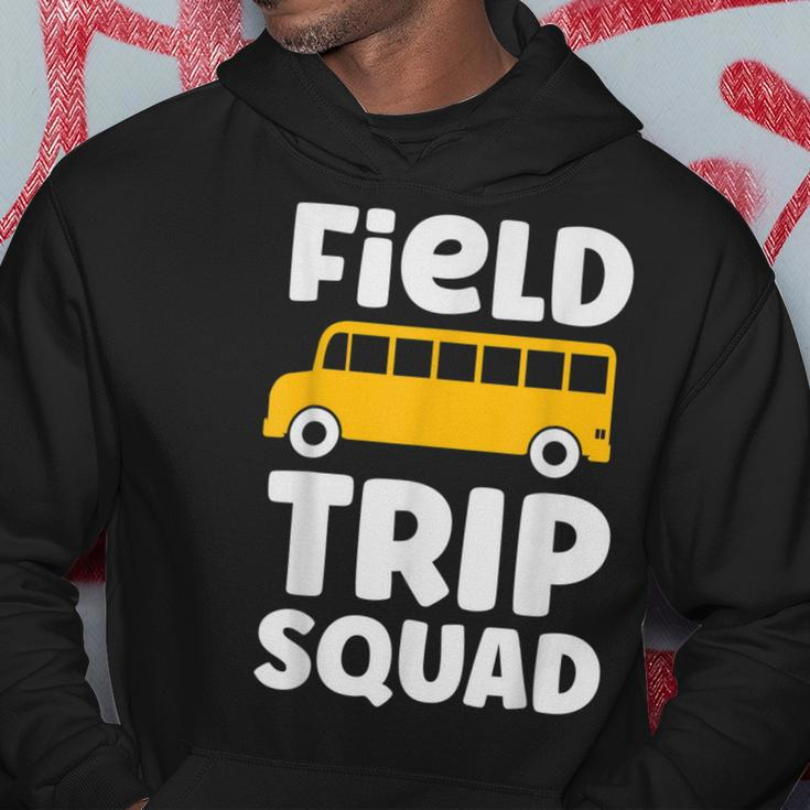 Field Trip Squad School Bus Field Day Vibes 2023 Hoodie Funny Gifts