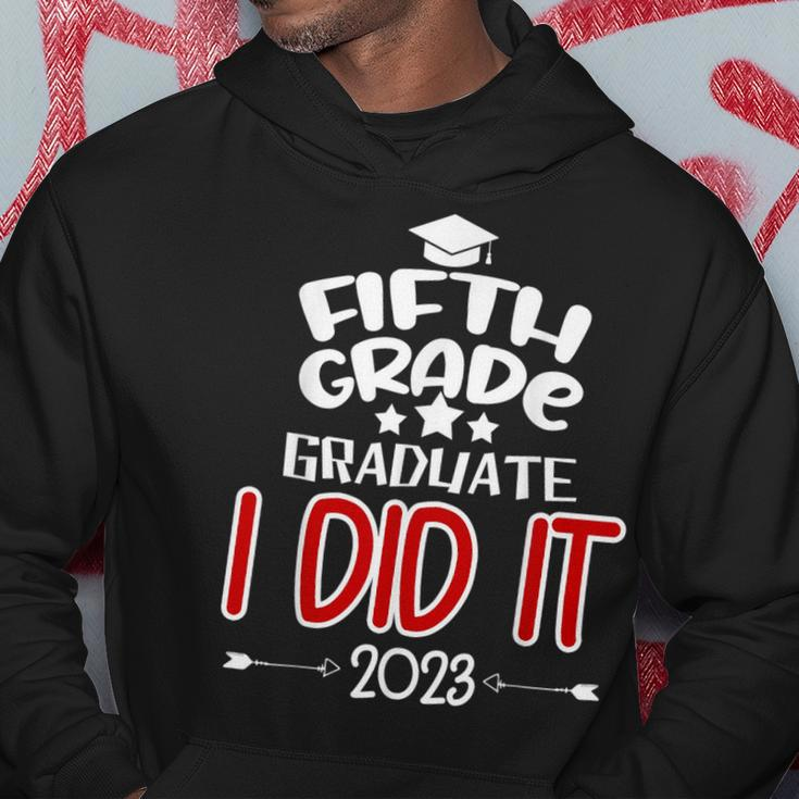 Fifth Grade Graduate 2023 I Did It Proud 5Th Grade Boy Girl Hoodie Unique Gifts
