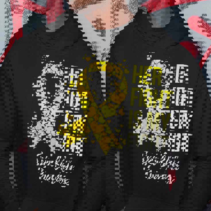 Her Fight Is My Fight Spina Bifida Awareness Hoodie Unique Gifts