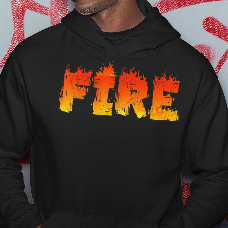 Fire Halloween Costume Fire And Ice Matching Couples Hoodie Unique Gifts