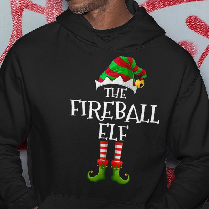 Fireball Elf Matching Family Group Christmas Party Hoodie Unique Gifts