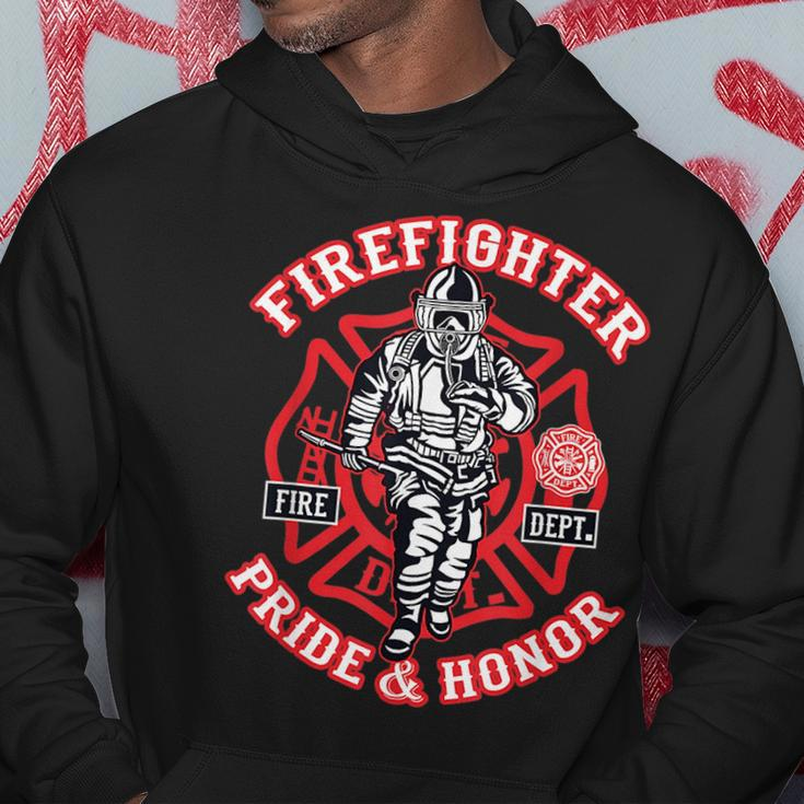 Firefighter Fireman Pride & Honor Hoodie Unique Gifts
