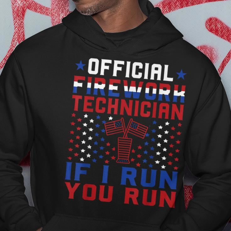 Firework Technician 4Th Of July Funny Usa Pyro Technician Hoodie Unique Gifts