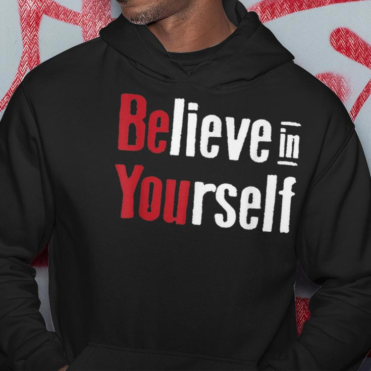 Fitness Gym Motivation Believe In Yourself Inspirational Hoodie Unique Gifts