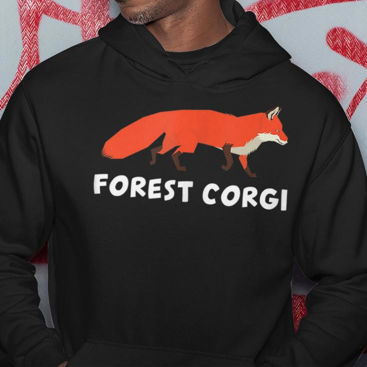 Forest Corgi Fox Funny Renamed Animals Meme Hoodie Unique Gifts