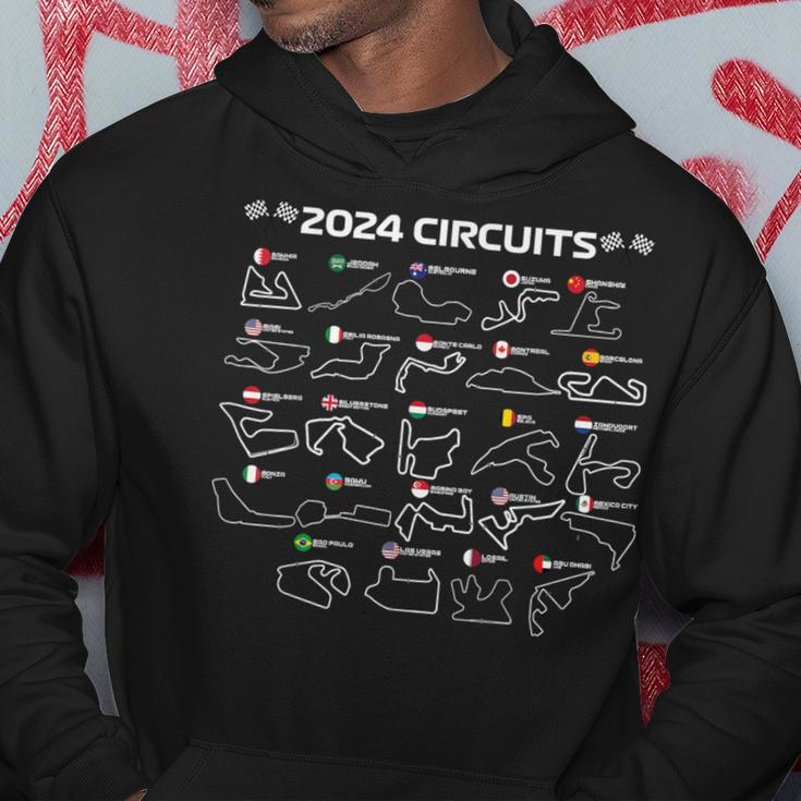 Formula Racing 2024 Circuits Race Car Formula Racing Hoodie Personalized Gifts