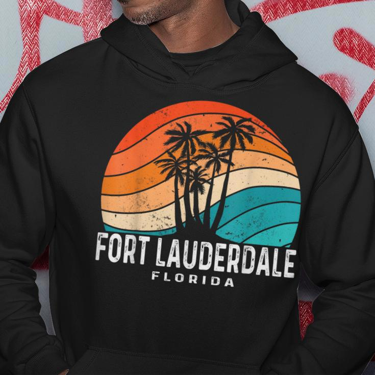 Fort Lauderdale Beach Florida Palm Tree Beach Souvenir Hoodie Unique Gifts