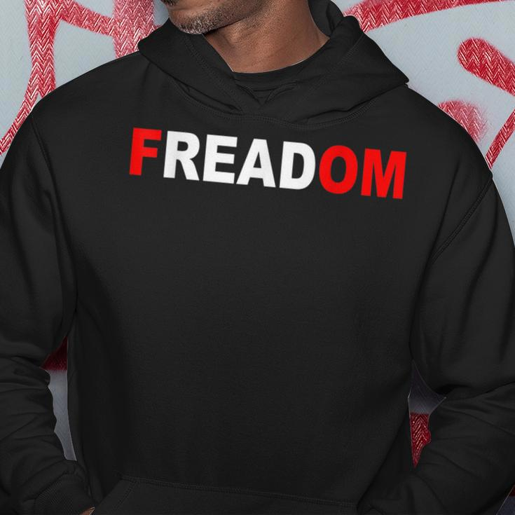Freadom For Book Lovers Bookworms Hoodie Unique Gifts