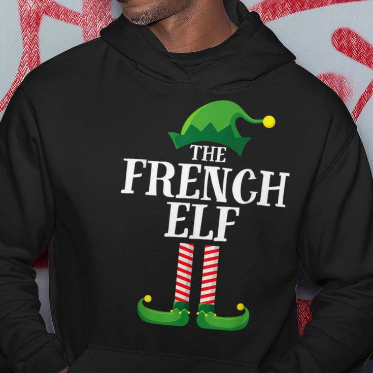 French Elf Matching Family Group Christmas Party Hoodie Unique Gifts