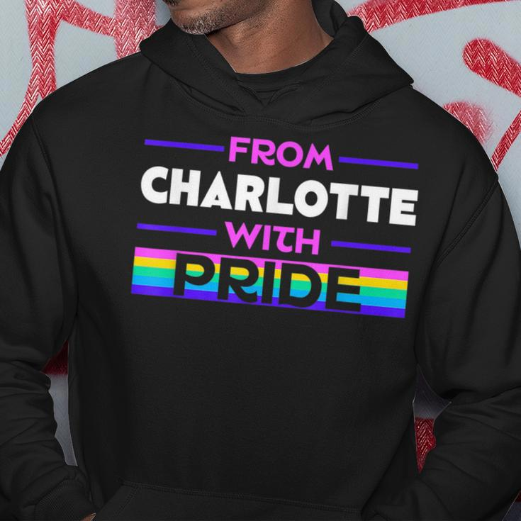 From Charlotte With Pride Lgbtq Sayings Lgbt Quotes Hoodie Unique Gifts