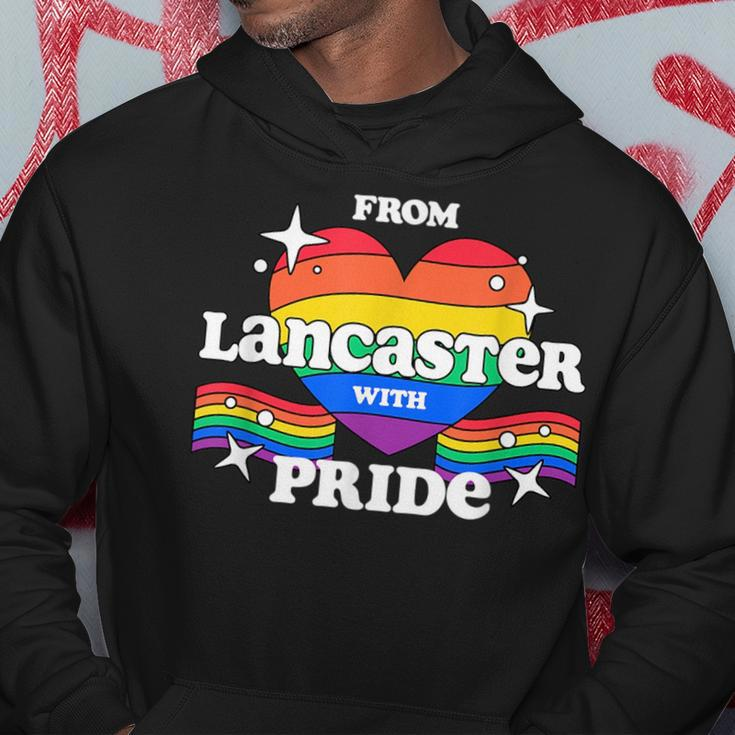 From Lancaster With Pride Lgbtq Gay Lgbt Homosexual Hoodie Unique Gifts