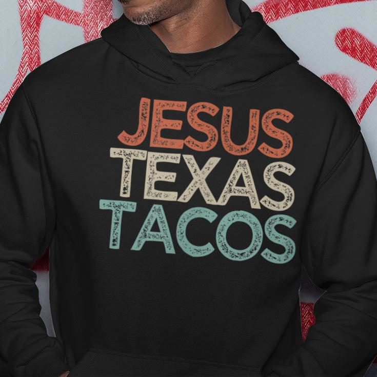 Funny Best Friend Gift Jesus Texas Tacos Gift For Women Hoodie Personalized Gifts