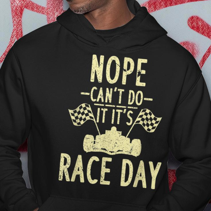 Funny Car Racing Its Race Day Dragcar Gift Racing Funny Gifts Hoodie Unique Gifts