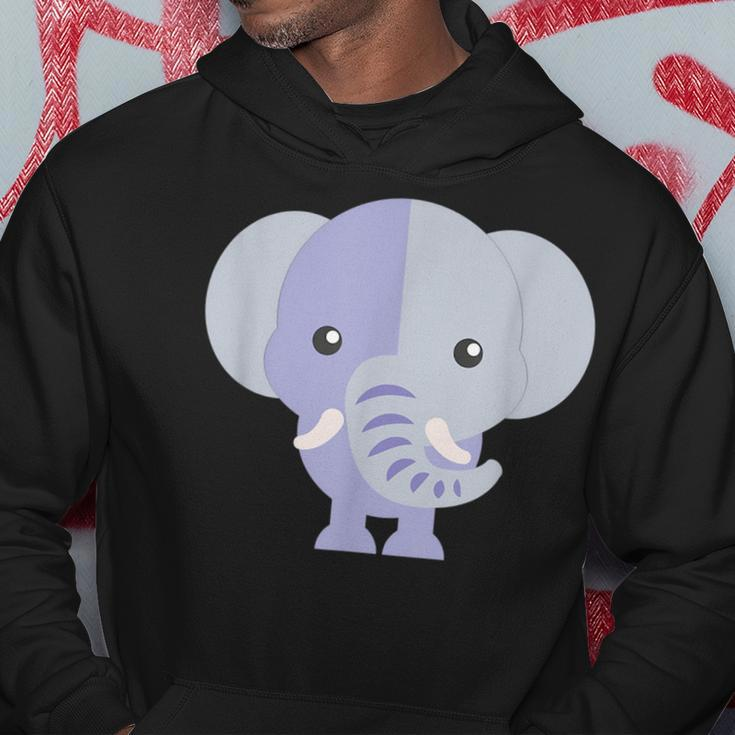 Funny Cartoon Animals Elephant Animals Funny Gifts Hoodie Unique Gifts