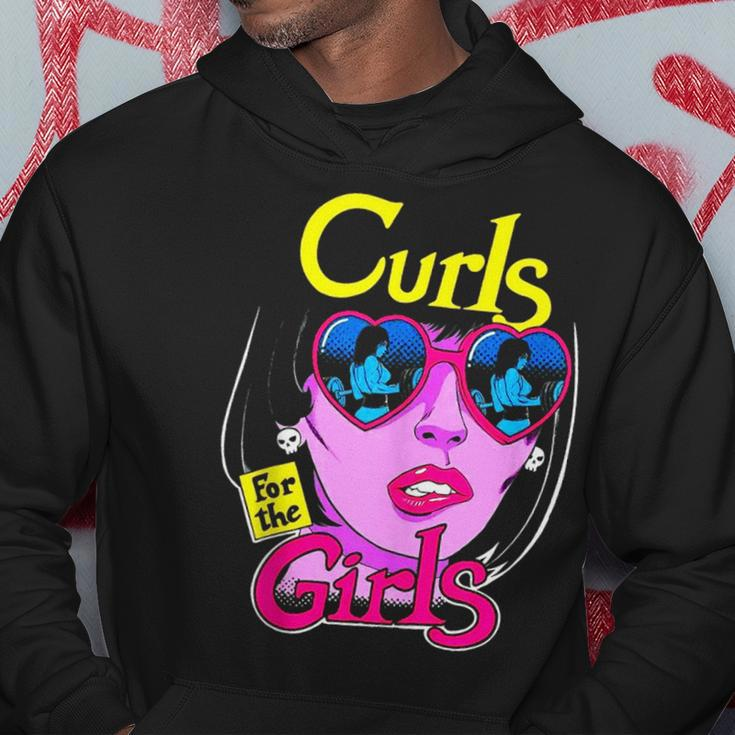 Funny Curls For Girls Gym Weightlifting Bodybuilding Fitness Hoodie Unique Gifts