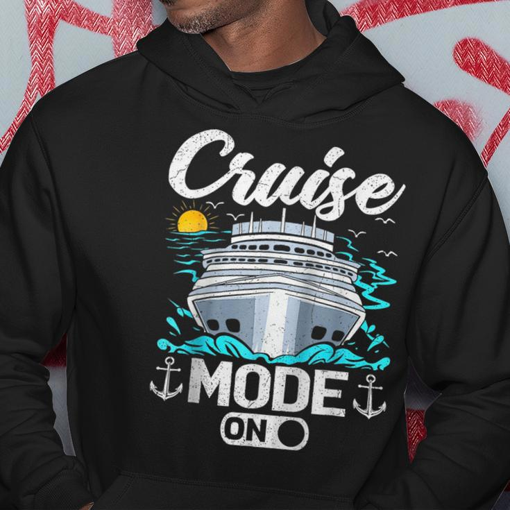 Funny Family Matching Cruise Vacation Cruise Mode On Hoodie Unique Gifts