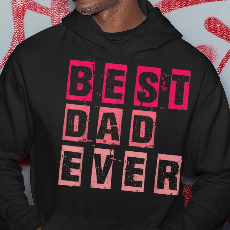 Funny Fathers Day Best Dad Ever Vintage Daughter Dada Hoodie Funny Gifts