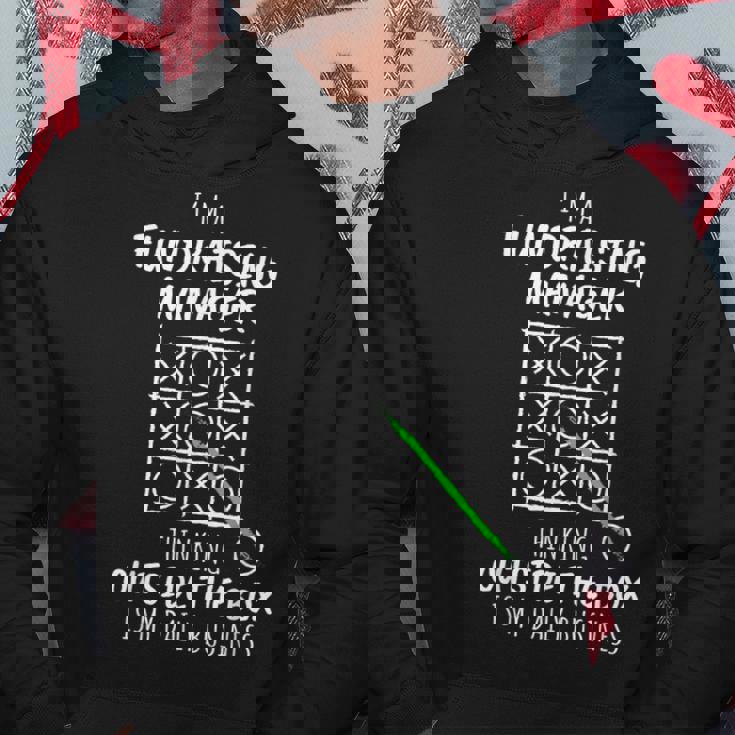 Fundraising Manager Hoodie Unique Gifts