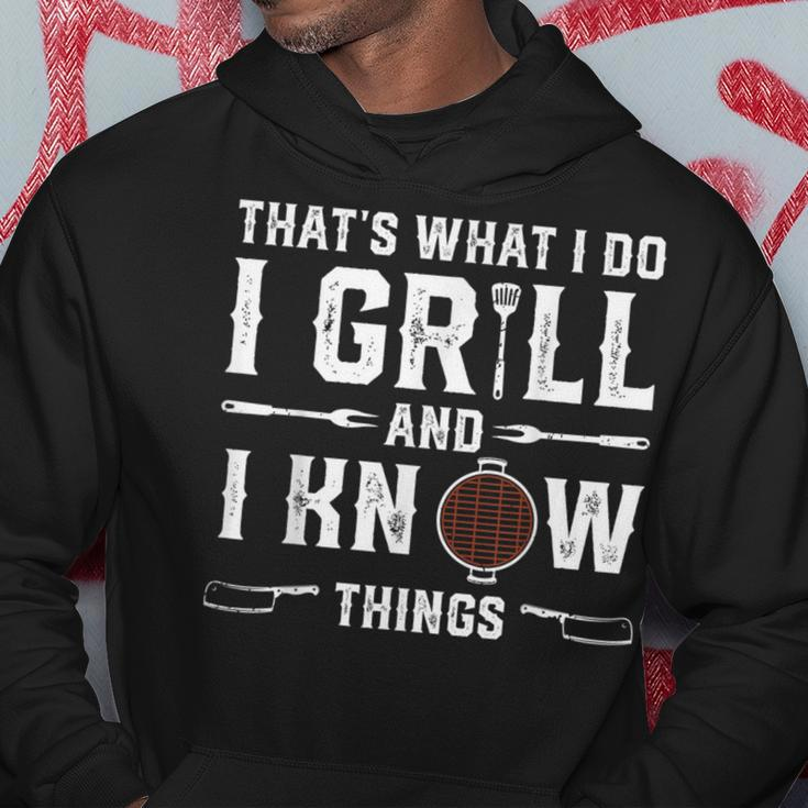 Funny Grilling Bbq Barbecue Smoking Meat Smoker Grill Lover Hoodie Funny Gifts