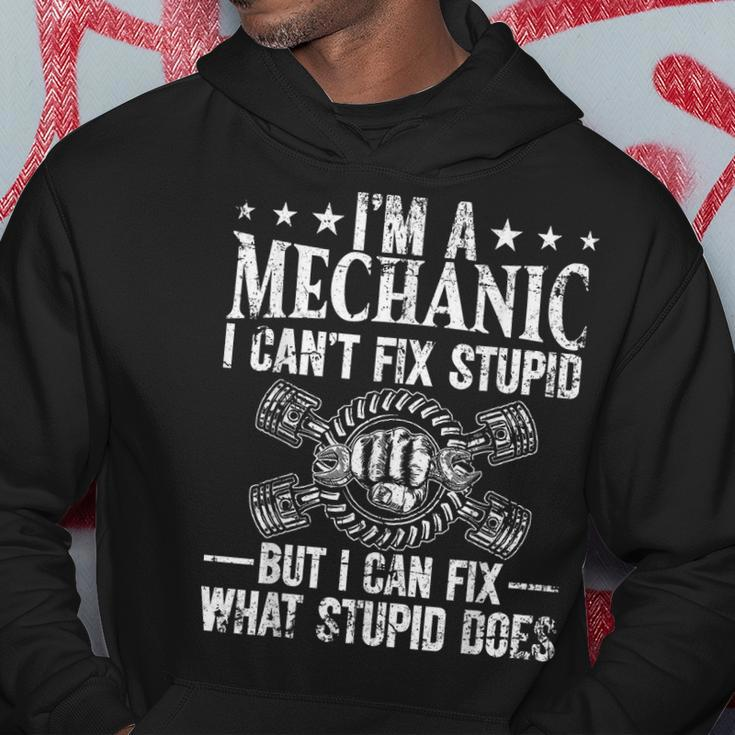 Funny Im A Mechanic For Men Dad Car Automobile Garage Hoodie Unique Gifts