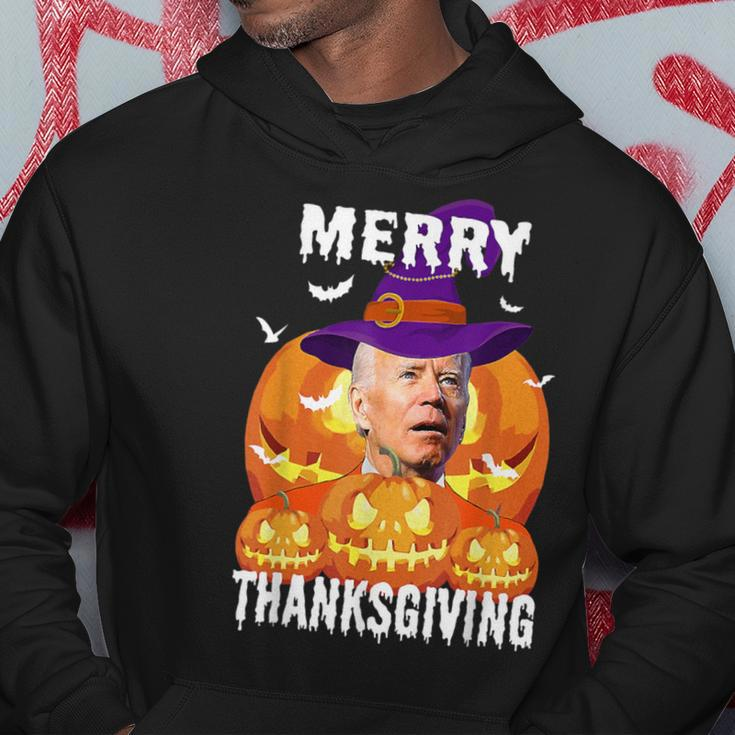 Joe Biden Confused Merry Thanksgiving For Halloween Hoodie Unique Gifts