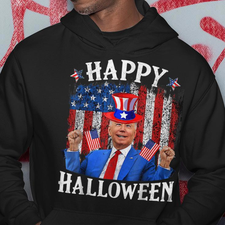 Funny Joe Biden Happy Halloween For Fourth Of July Men Woman Hoodie Unique Gifts