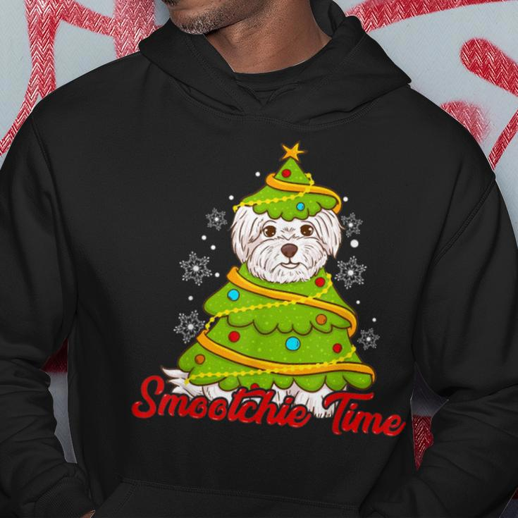 Maltese Cute Tree Dog Ugly Christmas Sweaters Hoodie Unique Gifts