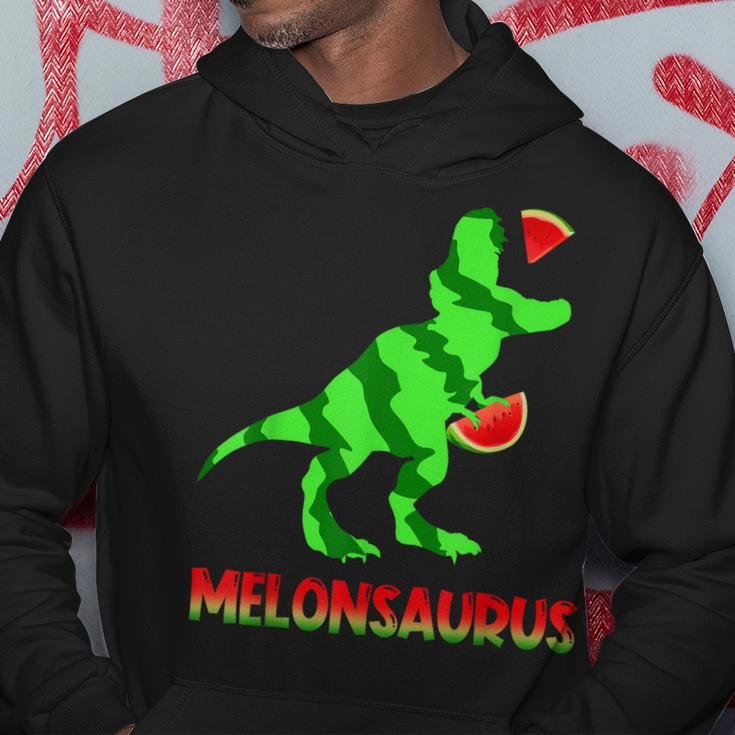 Funny Melonsaurus Watermelon DinosaurRex Summer Vacation Hoodie Unique Gifts