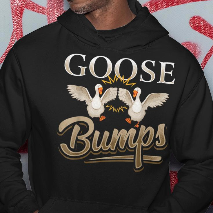Funny Pun Goose Bumps And Fist PoundsHoodie Unique Gifts