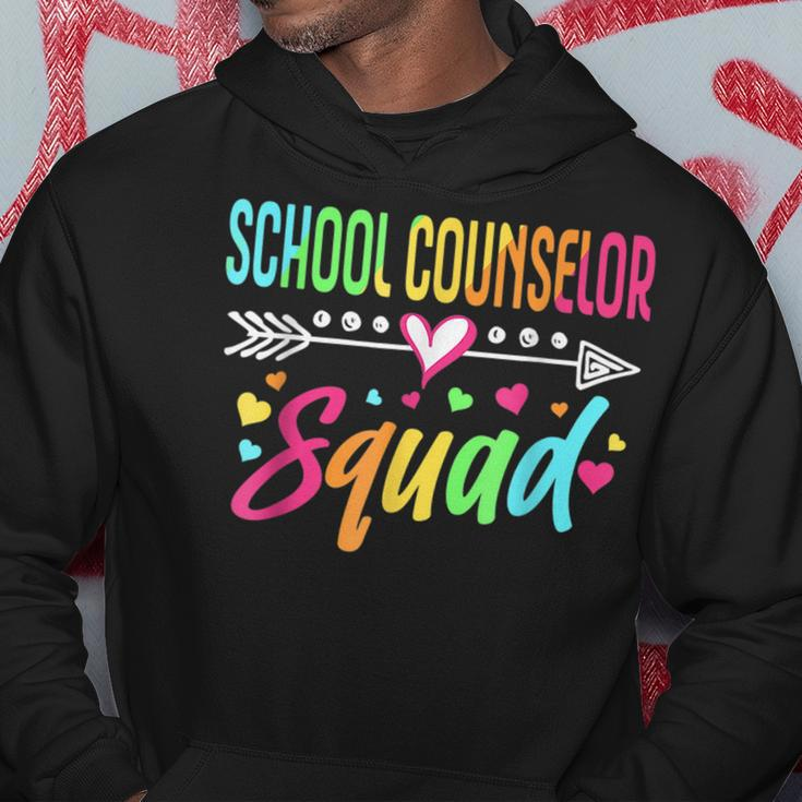 Funny School Counselor Squad Welcome Back To School Gift Hoodie Unique Gifts