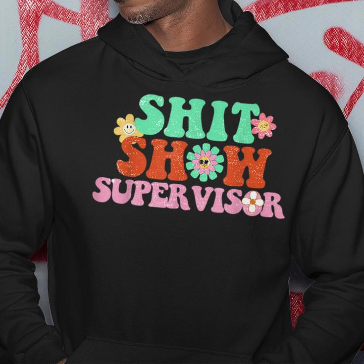 Funny Shit Show Supervisor Manager Boss Or Supervisor Hoodie Unique Gifts