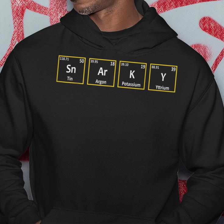 Funny Snarky Sarcasm Periodic Table Elements Spelling Hoodie Unique Gifts