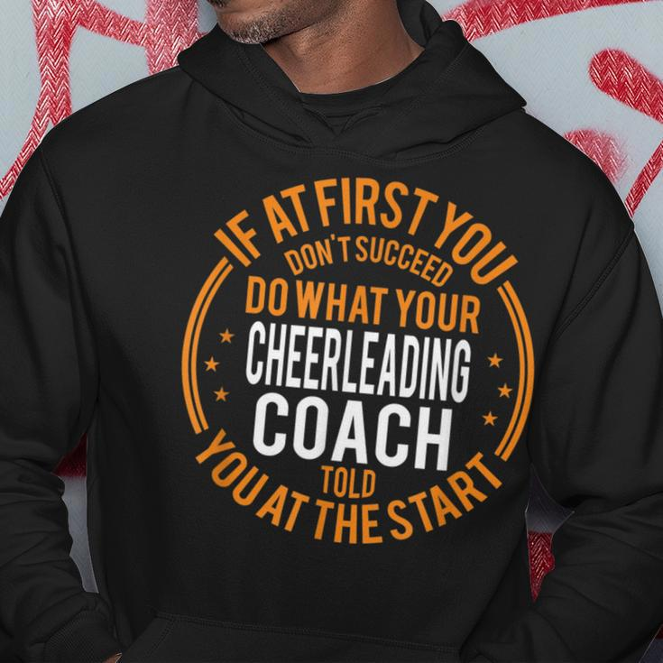 Funny Sport Coaches And Player Gift Funny Cheerleading Coach Cheerleading Funny Gifts Hoodie Unique Gifts