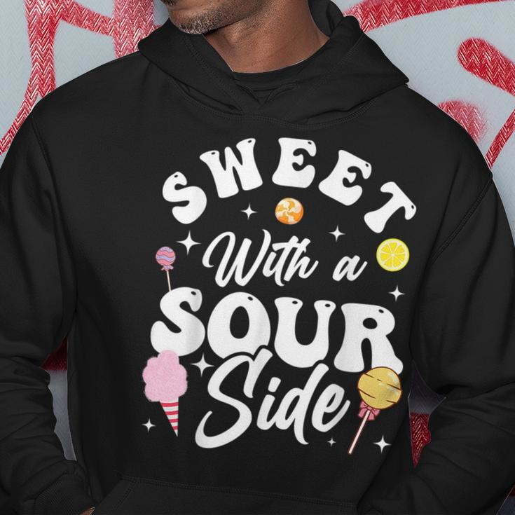 Funny Sweets Candy Patch Kids Sweet With A Sour Side Hoodie Funny Gifts