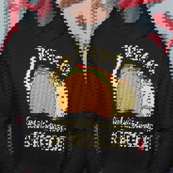 Tacocat Tacocat Spelled Backward Is Tacocat Hoodie Unique Gifts