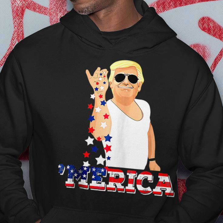 Funny Trump Bae 4Th Of July Trump Salt Freedom Salt Funny Gifts Hoodie Unique Gifts