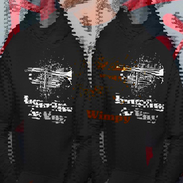 Funny Trumpet Gift Trumpeter Musician Music Hoodie Unique Gifts